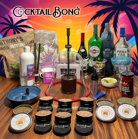 the cocktail bong food and beverage smoker and infuser