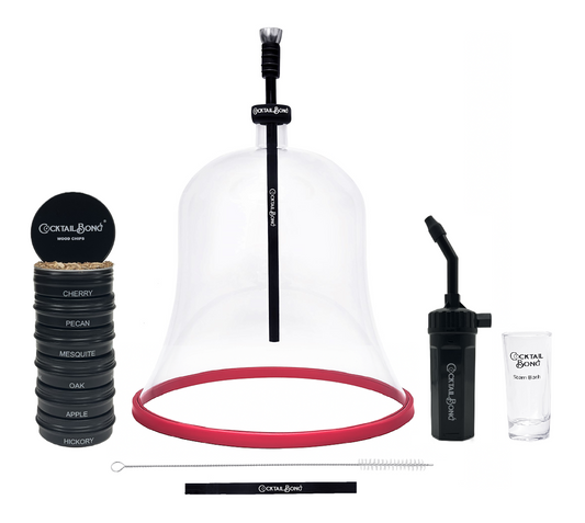 The Cocktail Bong® Cocktail Smoker, Infuser and Food Cold Smoking Kit