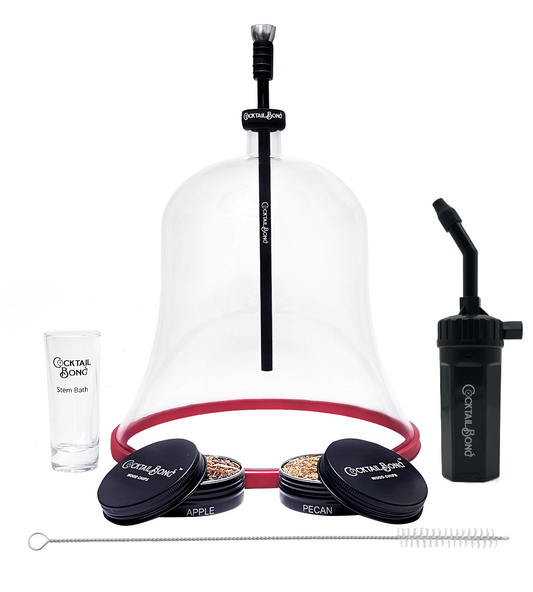 The Cocktail Bong® Cocktail Smoker, Infuser and Food Cold Smoking Kit