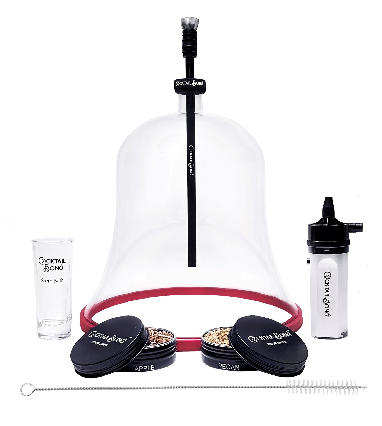 The Cocktail Bong® Cocktail Smoker, Infuser and Food Cold Smoking Kit